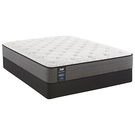 Twin 12" Plush Mattress and 5" Low Profile StableSupport™ Foundation